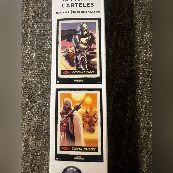 NWT The Mandalorian Mosaic Poster Set ~ 2 Pack - Picture 3 of 5
